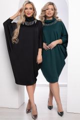 П8387 Платье LADY TAIGA Черное