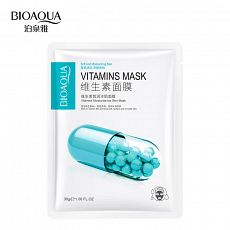 Многофункциональная маска для лица Bioaqua Vitamins Moisturize Ice Skin Mask, 3 шт