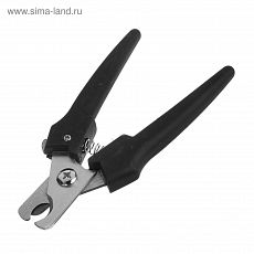 2581896 Когтерез боковой большой с прямыми ручками, отверстие 14 мм, микс цветов