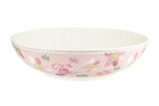 Тарелка суповая, 20х5 см, 750 мл, фарфор P, розовая, Примула, Primula, 63003