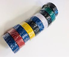 Изолента цветная 10м KH-2449 10шт!