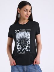 513254 Апрель Футболка черный
