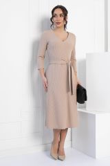 511422 LT Collection Платье бежевый