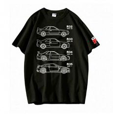 Футболка Бог войны Nissan серии GTR