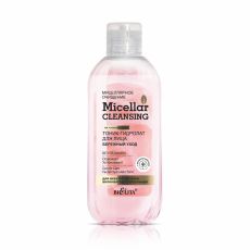 030723   Bielita Micellar cleansing. Тоник-гидролат для лица «Бережный уход» на розовой воде, 200 мл
