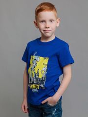 457448 BATIK Футболка Темно-синий