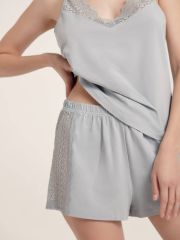 234436 Conte elegant Топ grey-blue