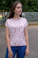 204390 Lika Dress Джемпер Розовый