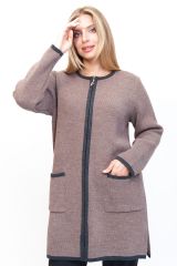 294229 Ankoli Кардиган кофейно-серый