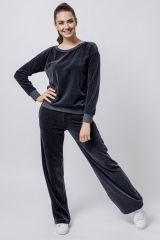 OXO-0860 Костюм (джемпер+брюки) OXOUNO Антрацит