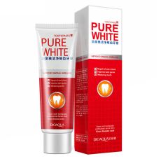 Зубная паста Bioaqua Tootpaste Pure White с экстрактом клюквы 120 g
