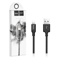 USB-кабель hoco X14 Lightning 2 метра черный