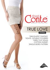 TRUE LOVE Conte elegant Колготки nero;bronz