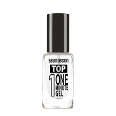 029397 BelorDesign. Быстросохнущий закрепитель лака ONE MINUTE Gel Top, 10 мл