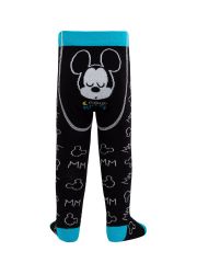 17С-130СПМ CONTE-KIDS Колготки черный-бирюза