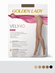 VELY 40 Golden Lady Колготки Cognac (Бежевый);Nero (Черный);Playa (Бежевый);Melon (Бежевый);Daino (Бежевый)