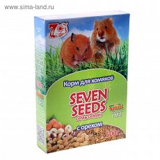 1078697 Корм для хомяков Seven Seeds с орехами, 500 г