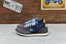 lacoste partner piste из натуральной замши и текстиля