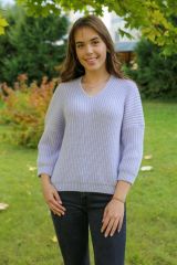 204361 Lika Dress Джемпер Фиолетовый