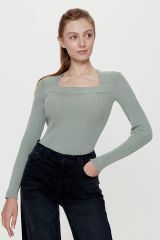LDK221 Conte elegant Джемпер smoke green