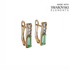 Серьги с кристаллами Swarovski