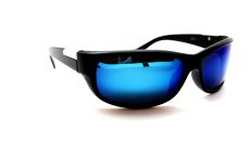 Поляризационные мужские 2019 - спорт Polarized 3010 черный матовый синий черный матовый