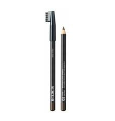 033458 Relouis. Карандаш для бровей + щёточка с витамином Е тон 05 dark brown