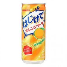 022677 SANGARIA ORANGE SODA Напиток газированный содовый апельсин, банка 250 гр