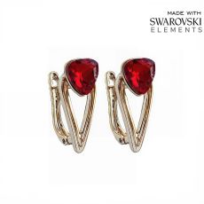 Серьги с кристаллами Swarovski