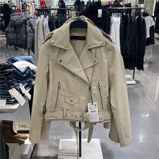 Куртка женская под ZARA из кожзаменителя, 2 цвета