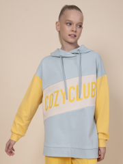 GFNK3352 Толстовка для девочек Ментол(27) Pelican