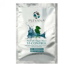 Альгинатная маска ST-CONTROL себорегулирующая с морским илом и эфирными Pleyana 30 мл
