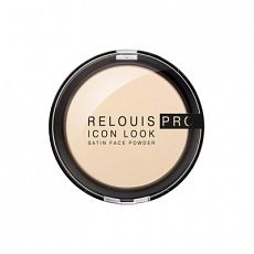 027709 Relouis PRO. Пудра Icon Look Satin Face Powder, тон 00