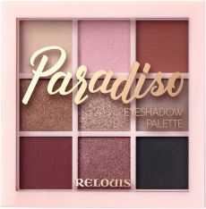 029595 Relouis Paradiso. Тени для век 9-ти цветные Cold