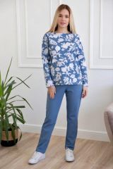 212026 Lika Dress Костюм Синий