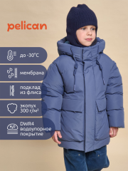 BZXZ3362/10 Куртка для мальчиков Джинс(10) Pelican
