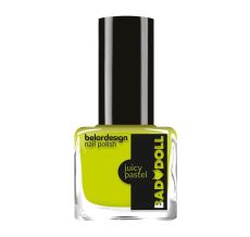 031432 Belor Design. Лак для ногтей Bad Doll GRAZY NEON тон 301 лаймовый