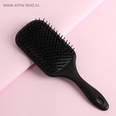 3519185 Расчёска массажная, цвет чёрный