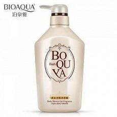 Питательный парфюмированный отшелушивающий гель для душа BIOAQUA , 550 мл