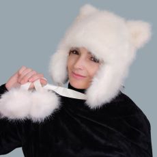 Шапка с ушками