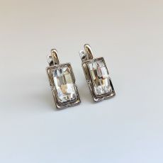Серьги с кристаллами Swarovski
