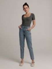 CON-538 Conte elegant Джинсы acid grey
