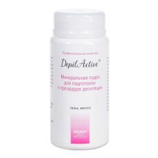 023693 Domix Green Professional DepilActive. Минеральная пудра для подготовки к процедуре депиляции, 50 мл