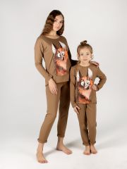 325068 Fleurtex Костюм Тёмно-Бежевый