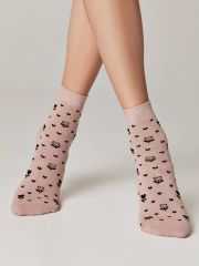 COMFORT (махровые) Conte elegant Носки пепельно-розовый