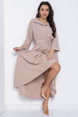 495670 LT Collection Платье бежевый