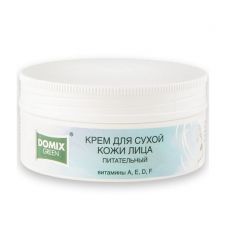 025438  Domix Green Professional. Крем питательный для сухой кожи лица с витаминами А, Е, Д, F, 75 мл