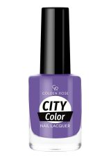Лак для ногтей GR City Color Nail Lacquer (0-100) Фиолетовый (061)