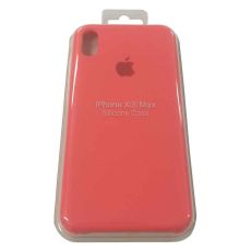 Силиконовый чехол для iPhone XS MAX амарант