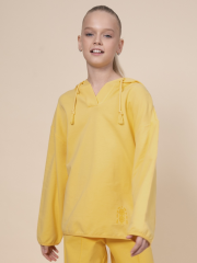 GFNK3352/1 Толстовка для девочек Желтый(11) Pelican